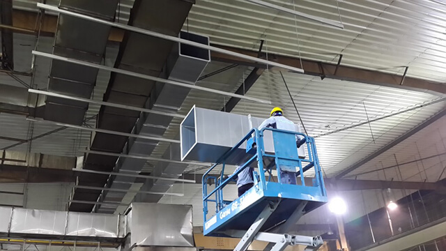 Chống cháy ống gió