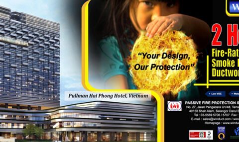 Giải pháp chống cháy ống gió cho khách sạn